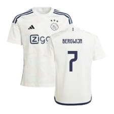 Image of 2023-2024 Ajax Away Shirt (Kids) (BERGWIJN 7)