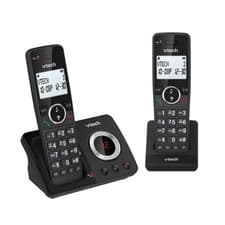 Image of VTech ES2051 DECT Cordless Phone with Answering Machine,Call One Size, Black