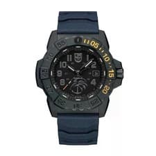 Image of Luminox Navy Seal Foundation Mens Watch Black Dial Blue Strap XS.3505.NSF.N
