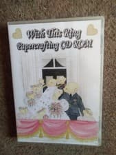 Image of WITH THIS RING PAPERCRAFTING CD ROM, NEW, FREEPOST