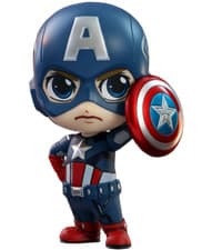 Image of Hot Toys Cosbaby Marvel Avengers Endgame Captain America Avengers version figure