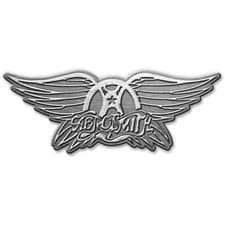 Image of AEROSMITH Metal Pin Badge: LOGO: large wings cast Official Merch fan gift £pbd