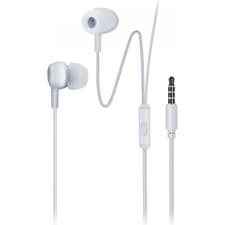 Image of Groov-e Mobile Phone Buds Wired Earphones With Remote & Mic 3.5mm Jack White