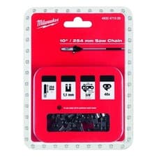 Image of Milwaukee 4932471329 10"/25.4cm Replacement Chainsaw Chain - TO SUIT THE M18FOPH