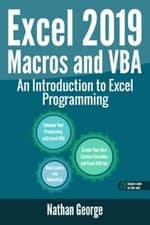 Image of Excel 2019 Macros and VBA: An Introduction to Excel Programming Nathan George