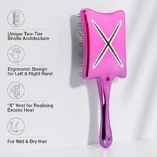 Image of IKOO Paddle x Pops Blow Dry + Styling Brush Metallic Collection Love Affair