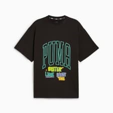 Image of Puma Getting Crafty Basketball Black T-Shirt Men's Size XL 627145-01 NWT $40