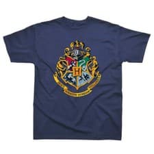 Image of Harry Potter Hogwarts Crest Children’s Navy T-Shirt
