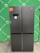 Image of Beko American Fridge Freezer - Black Steel - E Rated GNE446224DVPZ #LF123236