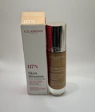 Image of CLARINS Skin Illusion Longwear Foundation 117N Full Coverage 30ml RRP £39 BNIB