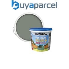Image of Ronseal 37627 Fence Life Plus+ Sage 5 litre RSLFLPPSA5L