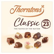 Image of Thorntons Classic Collection Box of Chocolates 262g Dark Chocolate Selection Box