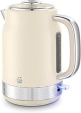 Image of Swan Retro Jug Kettle, Rapid Boil, Removable Limescale Filter, Easy Pour 360 Deg