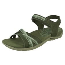 Image of Ladies Merrell Strappy Summer Sandal Terran 3 Cush Cross  J004576