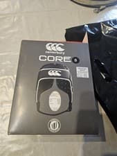 Image of Canterbury Core Rugby Headguard Black (Opened Never Worn)
