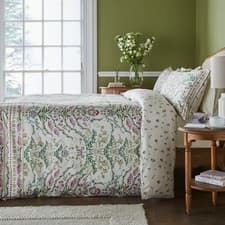 Image of NEW IN PACK DORMA BOTANICAL Soft Luxurious 100% Cotton Double Duvet Cover Set