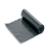 Image of 5 Star Facilities Black Bin Liners Medium/Heavy Duty (Pack of 50)