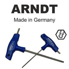 Image of Ball Ended T-Handle Hex Key Allen Key Wrench Key Hexagon Keys Ball End Keys 305
