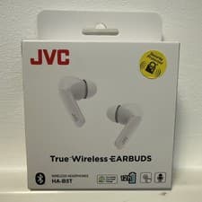 Image of JVC HA-B5T True Wireless Earbuds,12 hrs battery, Bluetooth, white, ❤️🎁