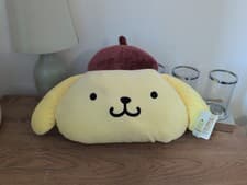 Image of Pompompurin Hello kitty x primark Plush Face Cushion pillow Super Soft sold out