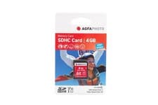 Image of AgfaPhoto 4GB SDHC Card Memory Card Class 10