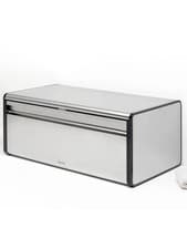 Image of Brabantia Matt Steel Fall Front Bread Bin