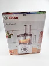 Image of Bosch MultiTalent 3 Compact Food Processor Powerful Large Capacity White 700W