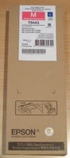 Image of GENUINE EPSON T9443 Magenta ink unit ORIGINAL C5210 C5290 C5710 C5790 dated 2028