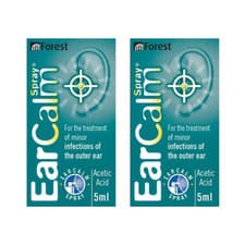 Image of 2x EarCalm For Minor Treatements Of Infections Of Outer Ear - 5ml