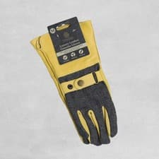 Image of Kent & Stowe Luxury Leather Gauntlet Gloves - ladies medium