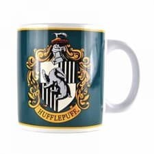 Image of Officially licensed Harry Potter Hogwarts Hufflepuff Crest Boxed Mug Cup Gift