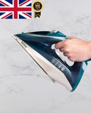Image of Beldray 2200W Duo Glide Steam Iron Non Stick Soleplate Fast Heat UK