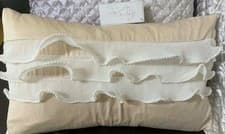 Image of BNWT Kylie Minogue Gold Wave Filled Cushion, 30 cm x 50 cm