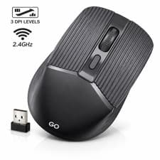 Image of 2.4Ghz Wireless Slim USB Mouse Mini Optical Sensor 3 DPI Modes For Pc Mac Laptop