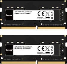 Image of Lexar SODIMM DDR4 RAM 16GB Kit (2x8GB), 3200 MHz DRAM, 260-Pin DDR4 SODIMM