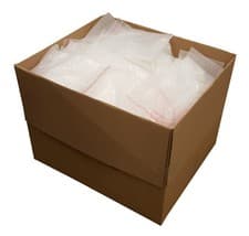 Image of Plain Bubble Bags 230mm x 280mm BP04 Peel and Seal Strip Qty 300
