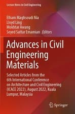 Image of Advances in Civil Engineering Materials - 9789811980268