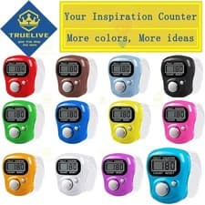 Image of LED: Digital Finger Electronic Tally Counter - LED Light Tasbih Tasbee - Dhikr.