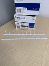 Image of GBC SureBind A4 25mm Binding Strips Black 1132850 or White 1132840