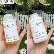 Image of Olaplex No. 1 &2 Set 100ml Pro Bond Repair for Extreme Hair Damage Birthday Gift