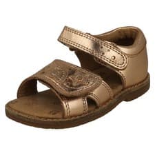 Image of Girls Startrite Casual Beach Detailed Strappy Sandals Sea Shore