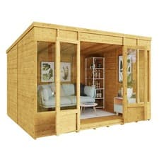 Image of Garden Room Garden Office Summerhouse 8x8 - 16x8 Heavy Duty Wooden T&G BillyOh