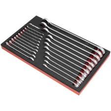 Image of Sealey AK63021 Premier Combination Spanner Set 21pc