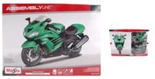 Image of Maisto Kawasaki Ninja ZX14R 1:12 Motorcycle Model Kit New