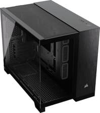 Image of CORSAIR 2500X Small-Tower mATX Dual Chamber PC Case – Panoramic Tempered Glass –