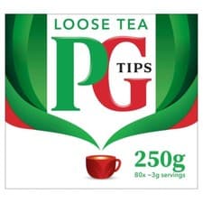 Image of PG Tips Loose Tea 80 Cups 250g