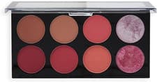 Image of Revolution Beauty London, Ultra, Blush Palette, Sugar & Spice, 8 Shades,12.8G