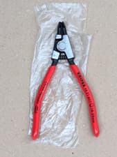 Image of KNIPEX 125MM BENT EXTERNAL CIRCLIP PLIERS 10-25MM 46 21 A11