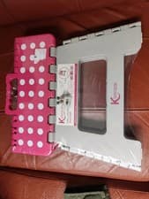 Image of Kleeneze New And Sealed Folding Step Stool In Pink