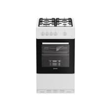 Image of Indesit 50cm Gas Cooker - White I5G1KMW